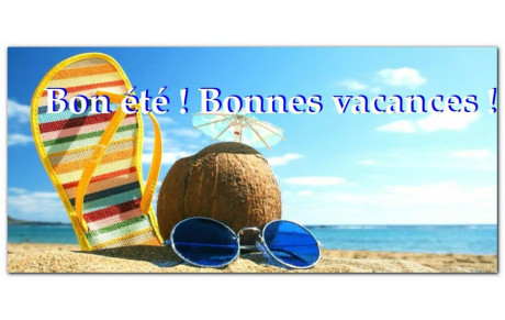 Passez de bonnes vacances !